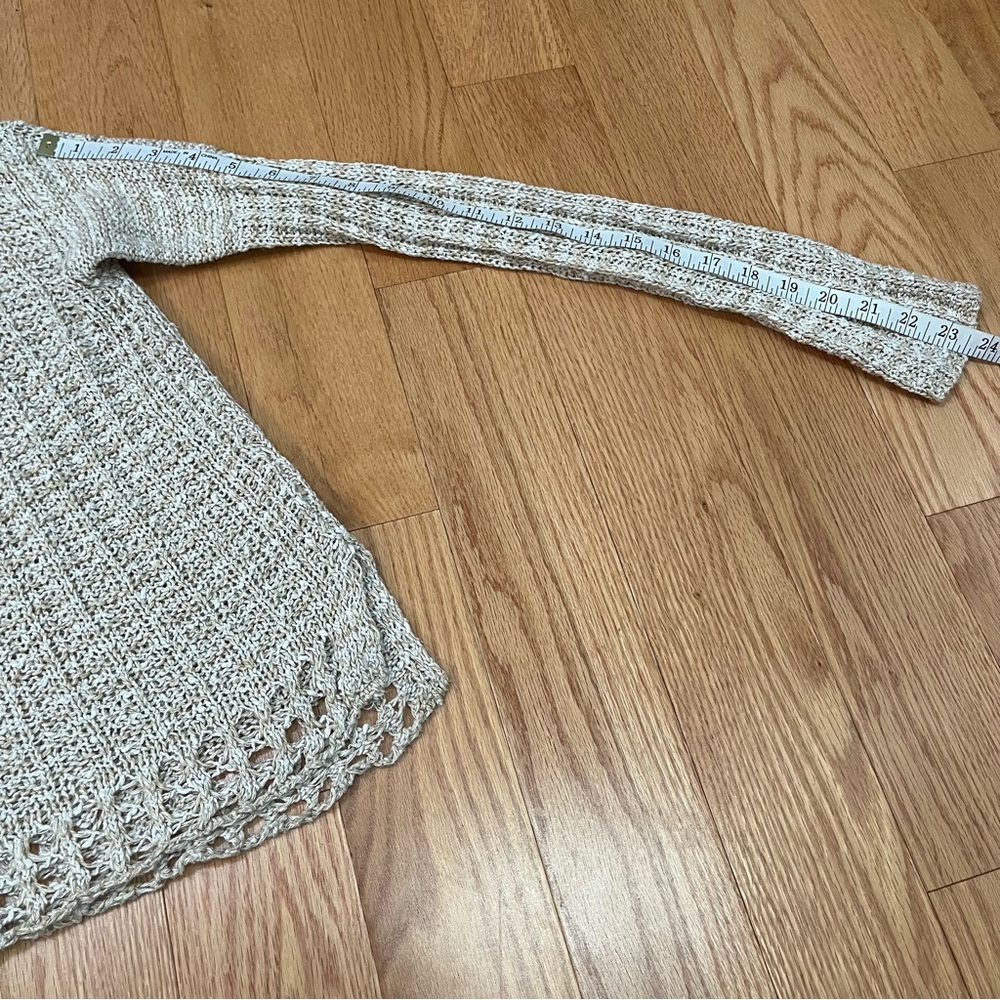 Free People Cotton Linen Knit Sweater - Picture 10 of 12